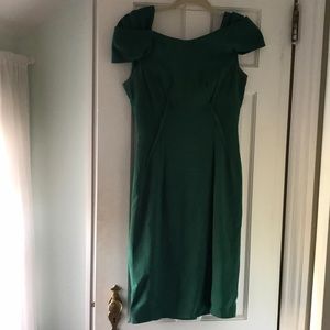 Green Reiss bodycon cocktail dress